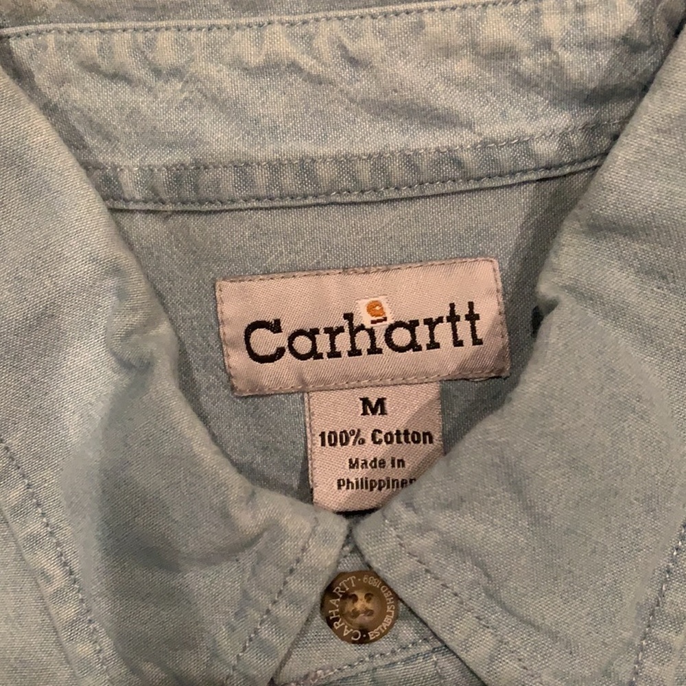 Carhartt long sleeve shirt size medium - Picture 2 of 6